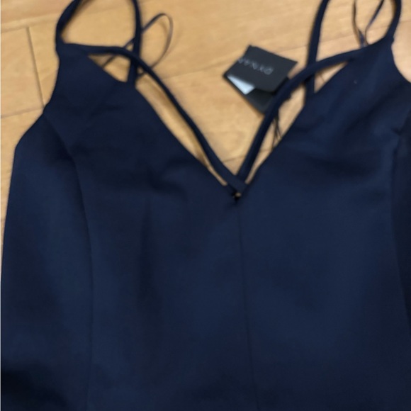 NWT navy party dress.  Xs - Picture 2 of 4